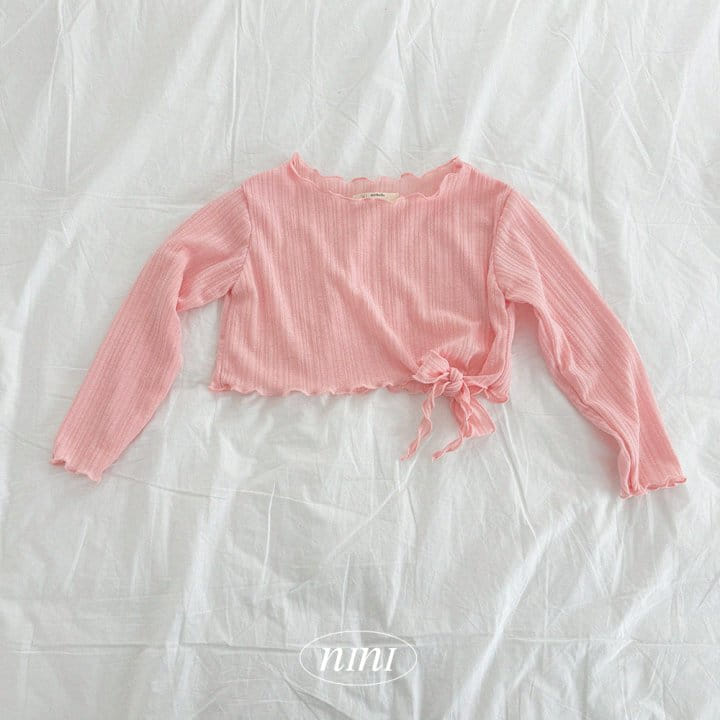 Ninibello - Korean Children Fashion - #discoveringself - Hush Ribbon Tee - 4