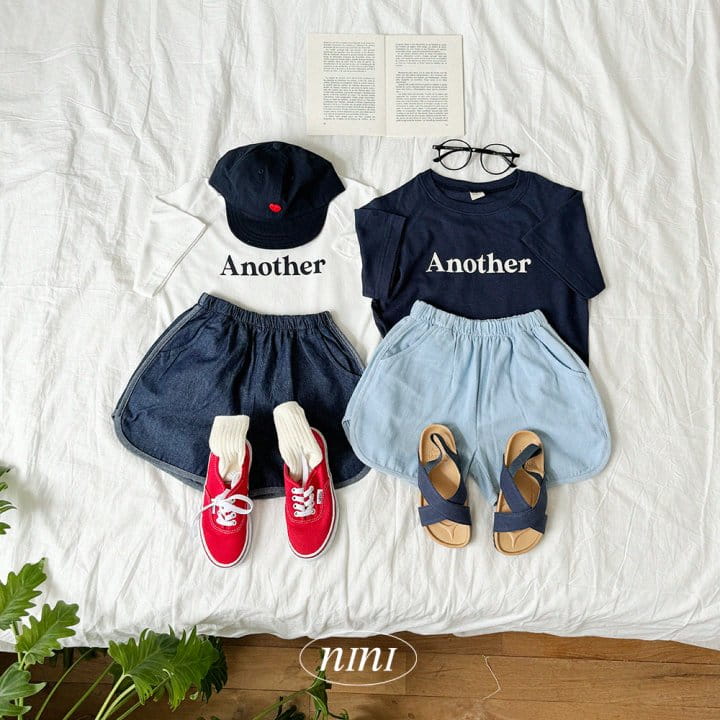 Ninibello - Korean Children Fashion - #fashionkids - Piping Color Denim Pants - 9