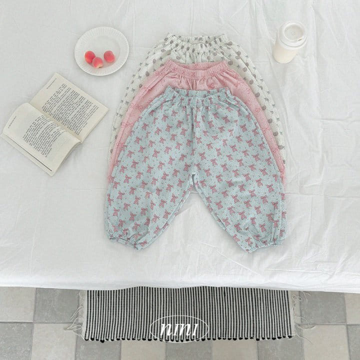 Ninibello - Korean Children Fashion - #kidzfashiontrend - Nini Ribbon Gojaengi Pants