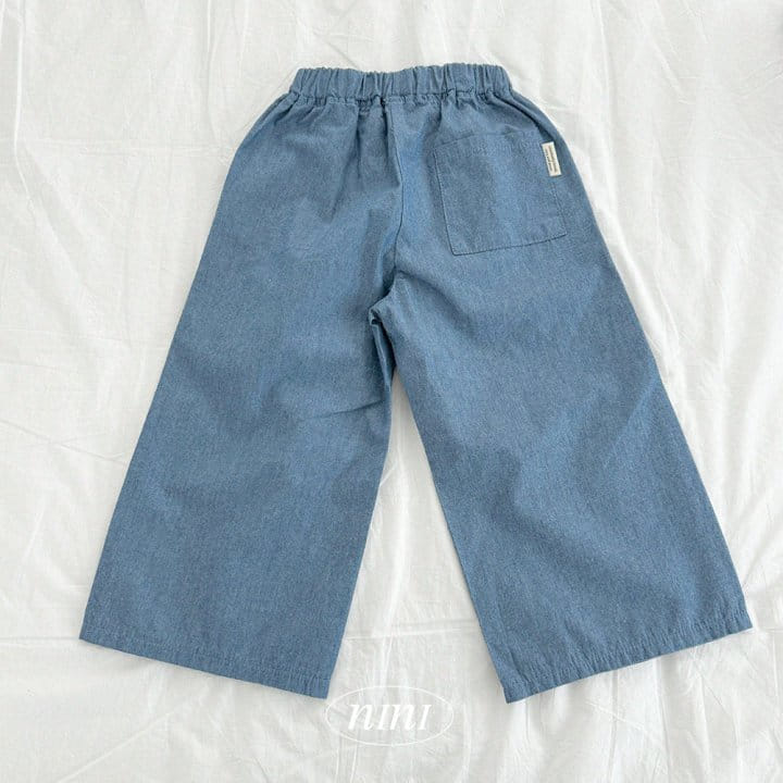 Ninibello - Korean Children Fashion - #littlefashionista - Mob Denim Pants - 5