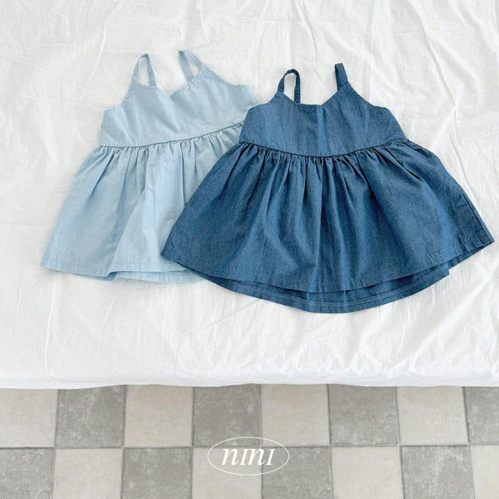 Ninibello - Korean Children Fashion - #magicofchildhood - Mob Denim Bustier - 6