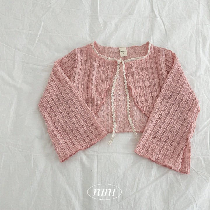 Ninibello - Korean Children Fashion - #magicofchildhood - New Moon Lace Cardigan - 2