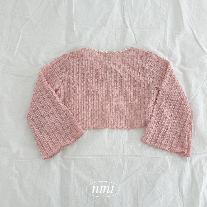 Ninibello - Korean Children Fashion - #minifashionista - New Moon Lace Cardigan - 4