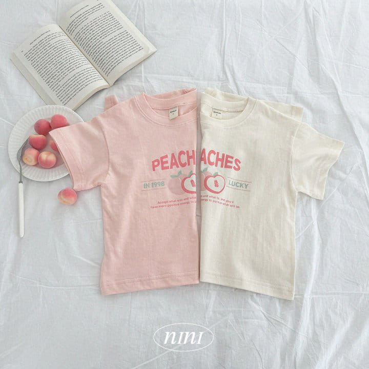 Ninibello - Korean Children Fashion - #minifashionista - Peachs Tee - 4