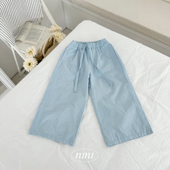 Ninibello - Korean Children Fashion - #prettylittlegirls - Mob Denim Pants - 8