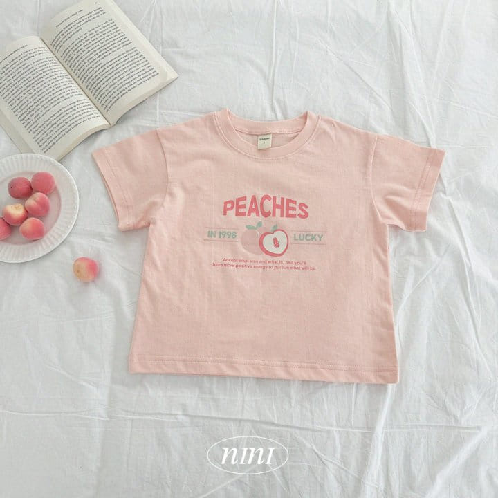 Ninibello - Korean Children Fashion - #stylishchildhood - Peachs Tee - 7