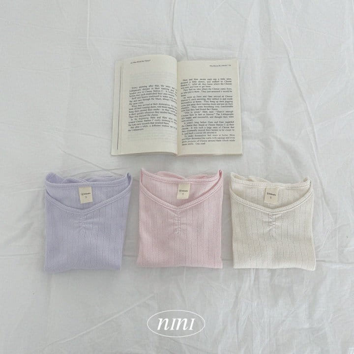 Ninibello - Korean Children Fashion - #stylishchildhood - Berry Eyelet Tee - 5