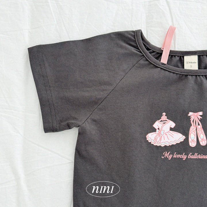 Ninibello - Korean Children Fashion - #todddlerfashion - Ballerina Crop Tee - 8