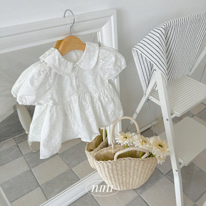 Ninibello - Korean Children Fashion - #toddlerclothing - Pure Ribbon Blouse