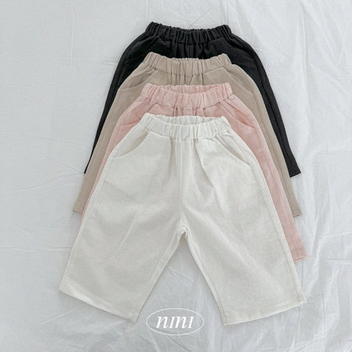 Ninibello - Korean Children Fashion - #toddlerclothing - Mood L Gojaengi Cropped Shorts - 3