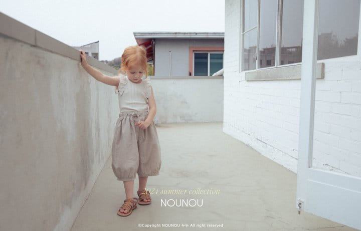 Nounou - Korean Children Fashion - #littlefashionista - Frill Tee - 3