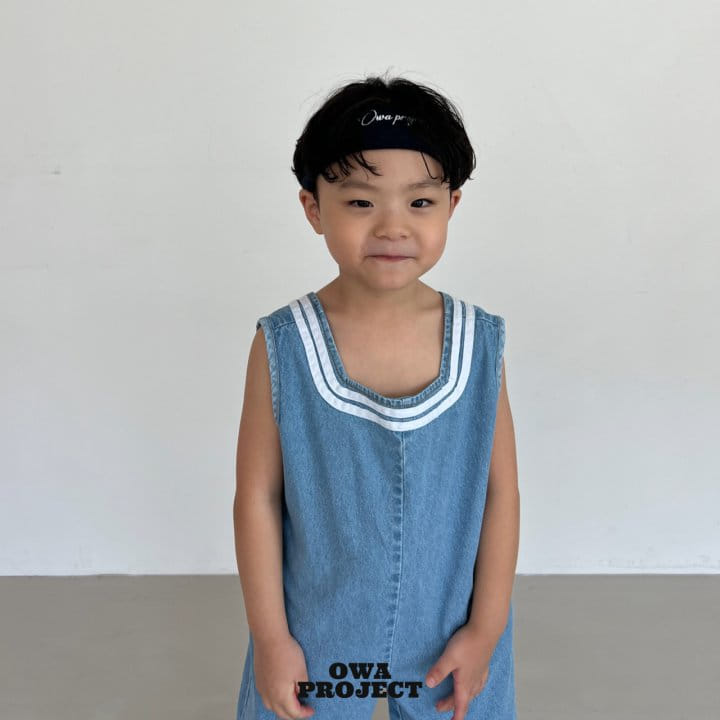 O Wa - Korean Children Fashion - #fashionkids - Tape Jumpsuit - 3