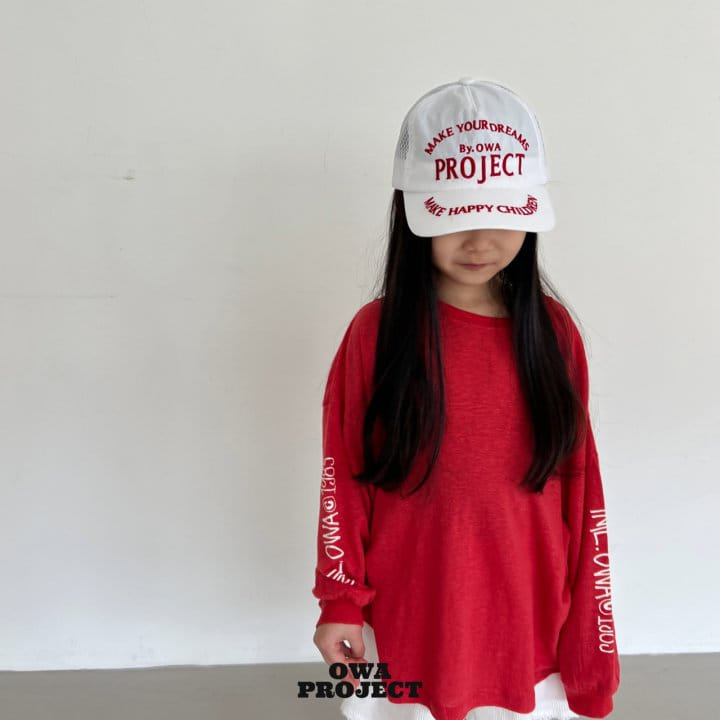 O Wa - Korean Children Fashion - #kidsshorts - Linen Paint Tee - 3