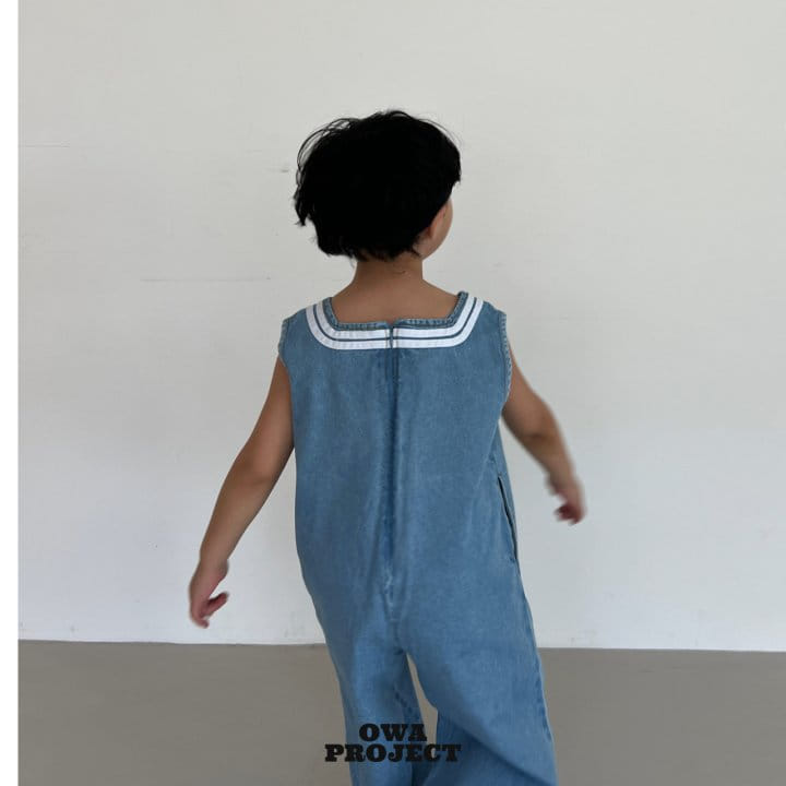 O Wa - Korean Children Fashion - #kidsstore - Tape Jumpsuit - 5