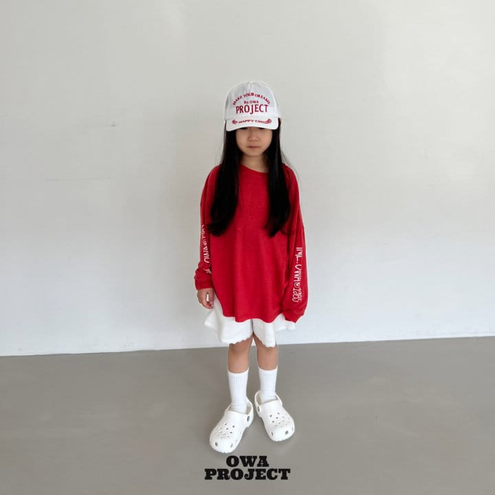 O Wa - Korean Children Fashion - #kidzfashiontrend - Linen Paint Tee - 5