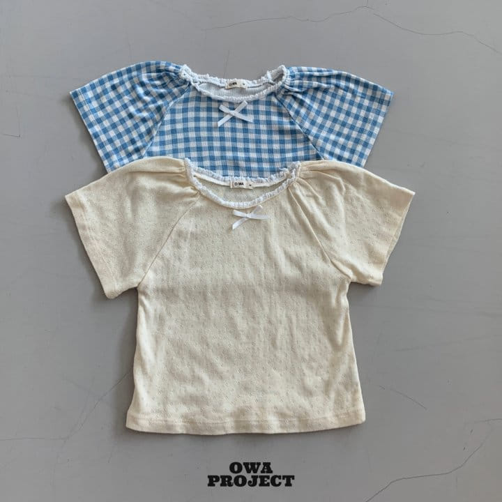 O Wa - Korean Children Fashion - #kidzfashiontrend - Roda Ribbon Tee