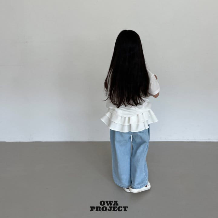 O Wa - Korean Children Fashion - #kidzfashiontrend - Daily Denim Pants - 5