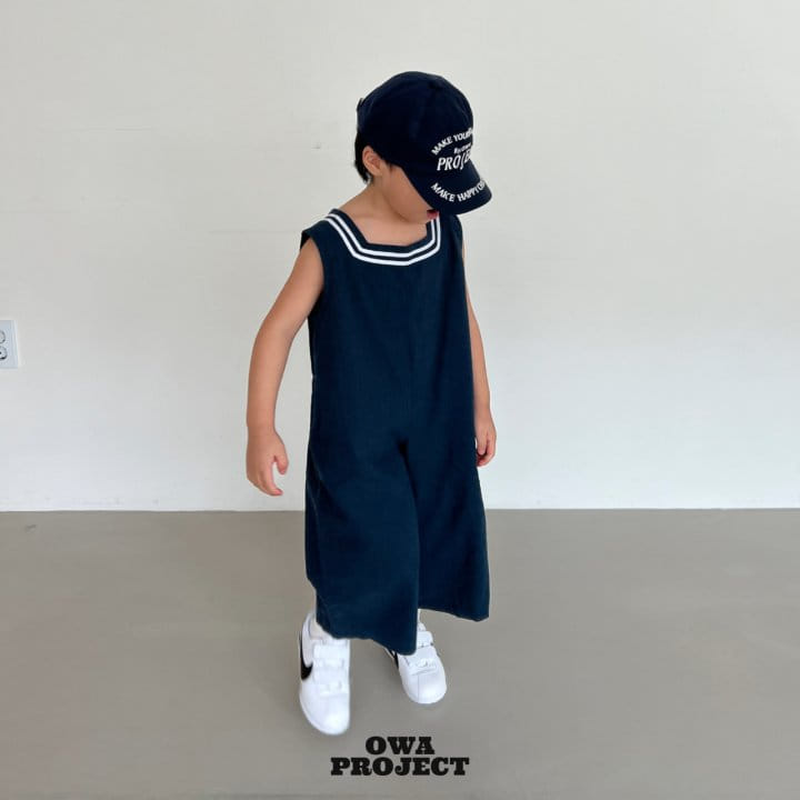 O Wa - Korean Children Fashion - #littlefashionista - Tape Jumpsuit - 8