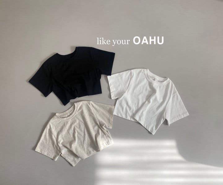 O'Ahu - Korean Children Fashion - #Kfashion4kids - Basic Crop Tee