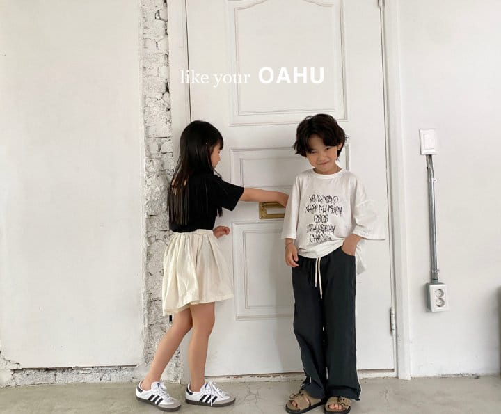 O'Ahu - Korean Children Fashion - #Kfashion4kids - Drawing Paint Tee - 7