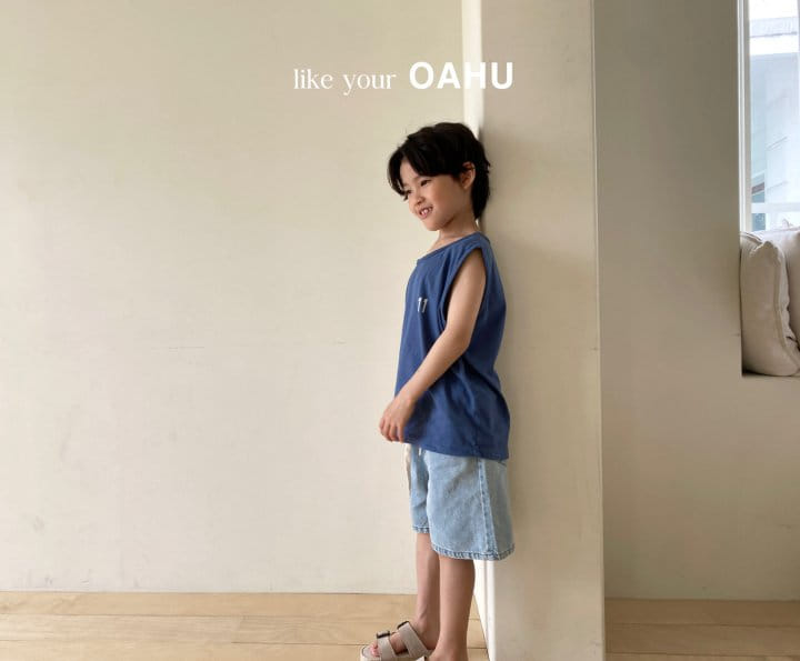 O'Ahu - Korean Children Fashion - #childofig - Under Denim Shorts - 5