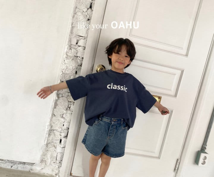 O'Ahu - Korean Children Fashion - #childofig - AA Dneim Shorts - 11