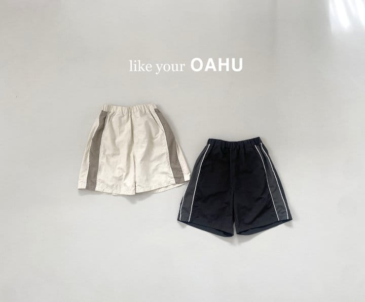 O'Ahu - Korean Children Fashion - #childrensboutique - Mono Color Shorts