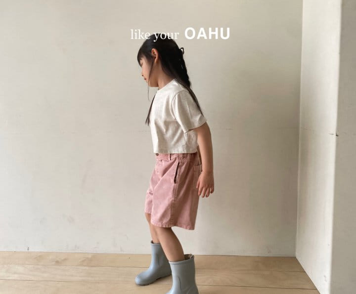 O'Ahu - Korean Children Fashion - #designkidswear - Basic Crop Tee - 11