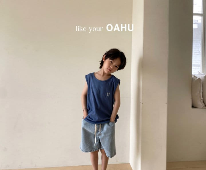 O'Ahu - Korean Children Fashion - #designkidswear - Under Denim Shorts - 7