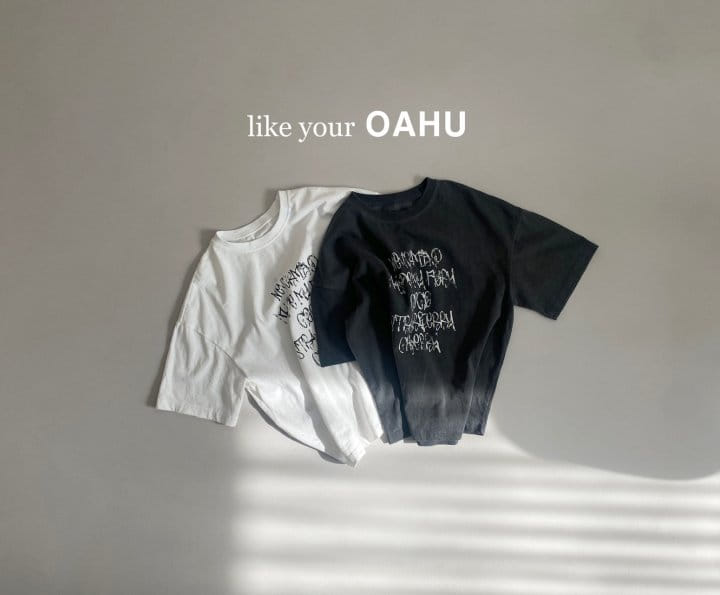 O'Ahu - Korean Children Fashion - #designkidswear - Drawing Paint Tee