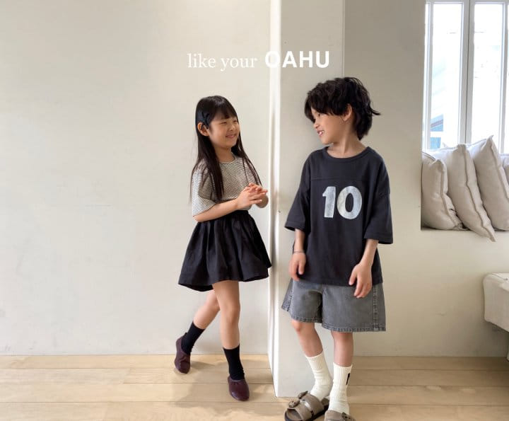 O'Ahu - Korean Children Fashion - #designkidswear - Ten Slit Tee - 6