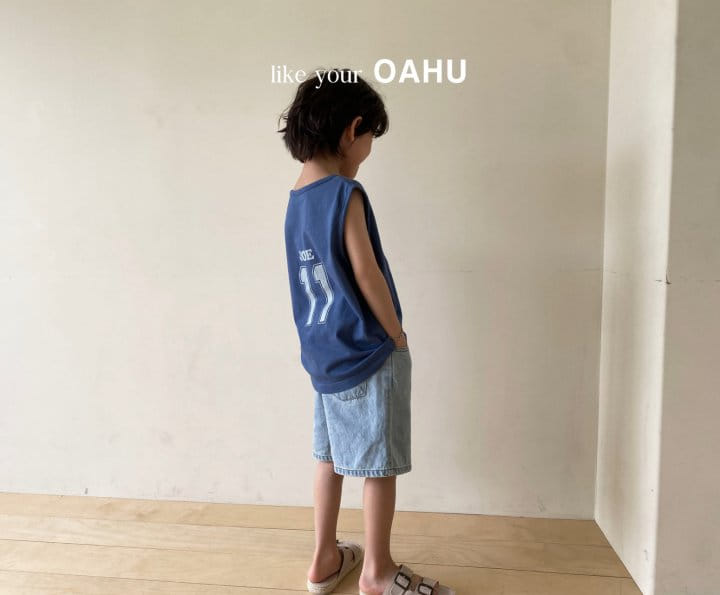 O'Ahu - Korean Children Fashion - #discoveringself - Under Denim Shorts - 8