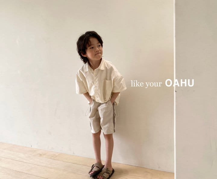 O'Ahu - Korean Children Fashion - #discoveringself - Mono Color Shorts - 3