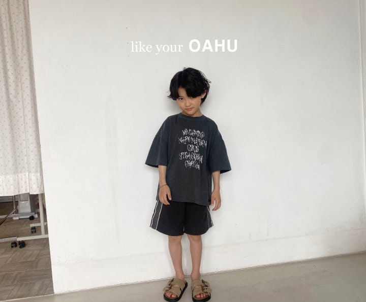 O'Ahu - Korean Children Fashion - #discoveringself - Drawing Paint Tee - 2