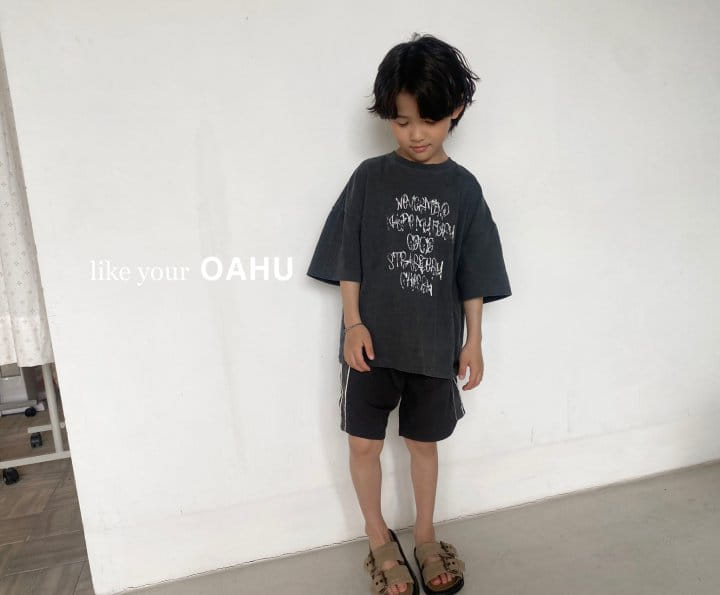 O'Ahu - Korean Children Fashion - #fashionkids - Drawing Paint Tee - 3