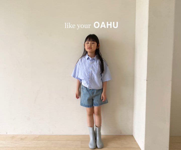 O'Ahu - Korean Children Fashion - #fashionkids - AA Dneim Shorts - 2