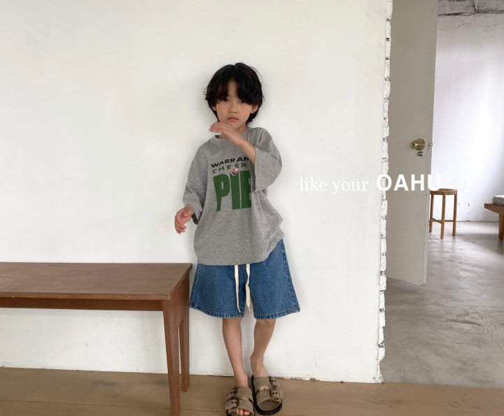 O'Ahu - Korean Children Fashion - #kidsshorts - Under Denim Shorts - 10