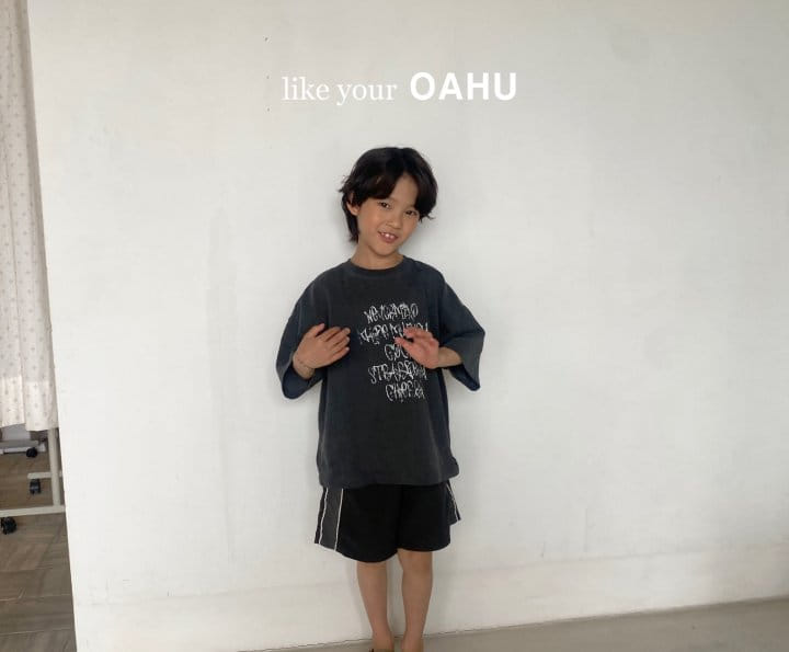 O'Ahu - Korean Children Fashion - #kidsstore - Drawing Paint Tee - 5