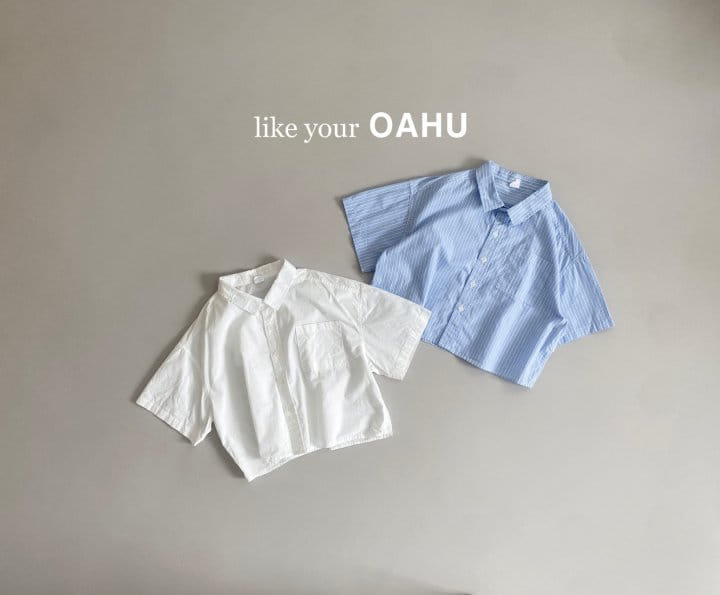 O'Ahu - Korean Children Fashion - #kidsstore - Monday Crop Shirt