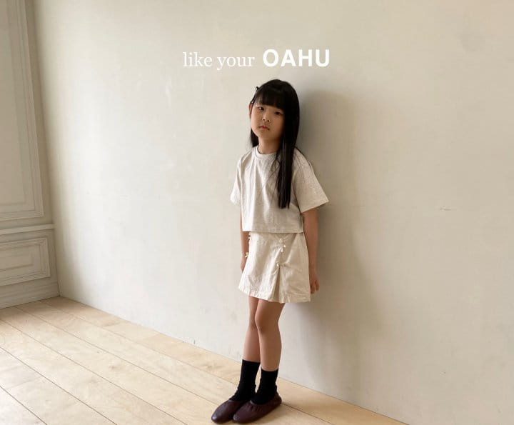 O'Ahu - Korean Children Fashion - #littlefashionista - Basic Crop Tee - 2