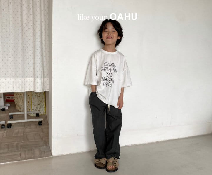 O'Ahu - Korean Children Fashion - #littlefashionista - Drawing Paint Tee - 8