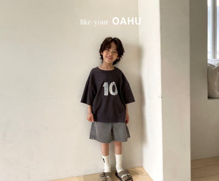 O'Ahu - Korean Children Fashion - #littlefashionista - Brick Pig Dyeing Shorts - 2