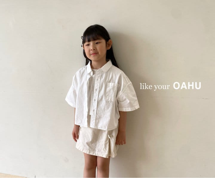 O'Ahu - Korean Children Fashion - #magicofchildhood - Monday Crop Shirt - 5