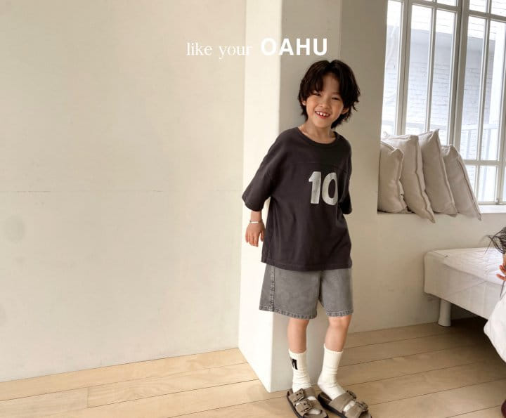 O'Ahu - Korean Children Fashion - #magicofchildhood - Brick Pig Dyeing Shorts - 4