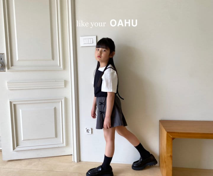 O'Ahu - Korean Children Fashion - #minifashionista - Love Ribbon Skirt - 5