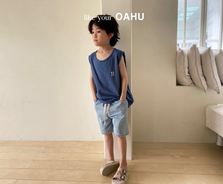 O'Ahu - Korean Children Fashion - #todddlerfashion - Under Denim Shorts - 2