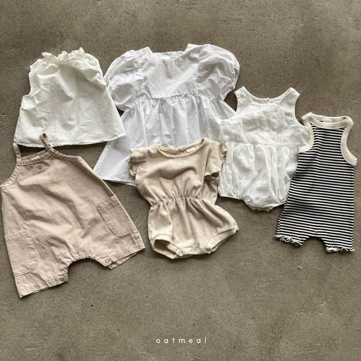 Oatmeal - Korean Baby Fashion - #babygirlfashion - Smoothie Body Suit - 8