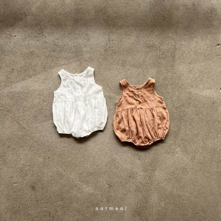 Oatmeal - Korean Baby Fashion - #babyoninstagram - Wendy Body Suit