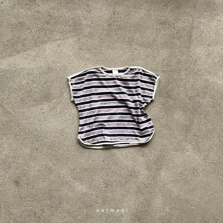 Oatmeal - Korean Children Fashion - #minifashionista - Jans ST Round Tee - 2