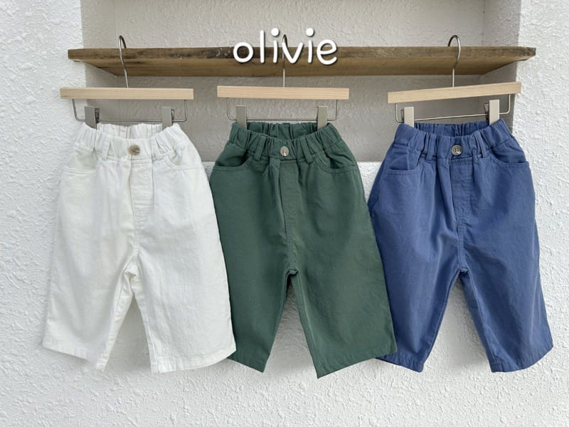 Olivie - Korean Children Fashion - #Kfashion4kids - Daily C Cropped Shorts